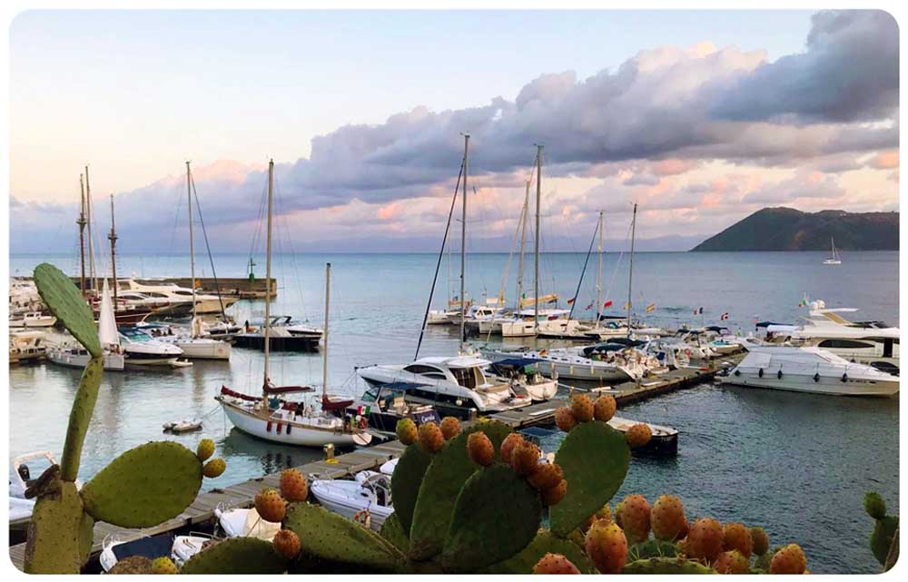 Porto Pignataro al tramonto